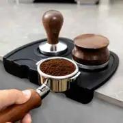 Coffee Tampers Mat Station Press Holder Corner Mat Pad Coffeeware WDT Tools