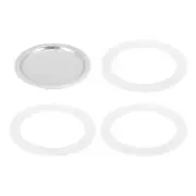 Aluminium Filter Replacement,64x54x3mm for 6-Cup Use Mocha Coffee Maker Pot