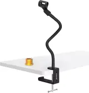 ZealSound Microphone Stand,Flexible Gooseneck Desktop Mic Stands Holder with to