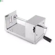 Stainless Steel Potato Slicer Chips Cutter Manual Tornado Potato Machine