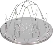 Folding Camp Stove Toaster Camper Toaster, 1Pc Camping Toaster 4 Slices Bread St