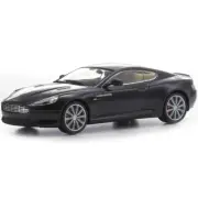 NEW Kyosho 1:43 Aston Martin DB9 Onyx Black Tan Interior Diecast FREE US SHIP