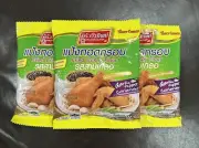 Fried Crispy flour (garlic, Pepper And Coriander) 3pks X 100g Kruawangthip Brand