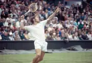 Tennis Cliff Richey Of The United States At Wimbledon 1969 OLD PHOTO