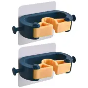 2 Pcs Upholstery Cleaner Storage Shelves Clothes Hanging Rack