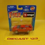 LAMBORGHINI COUNTACH 500 Red BBURAGO STREET FIRE Scale 1:43