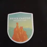 Bryce Canyon National Park Sticker - Utah Travel Tourist Scrapbook Collectible