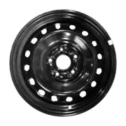 New Painted Black Steel Wheel 16 x 7 16 Hole Style (for: Honda)