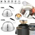 70/230 ML Refillable Stainless Steel Coffee Filter Capsules For Nespresso Vertuo