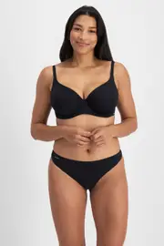 Jockey No Panty Line Promise Bamboo G String Underwear - Black, Size: 8