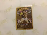 BRAD SEWELL AFL HAWTHORN PLAYER OFFICIAL TEAM CARD, PREMIERS PIES CATS TIGERS