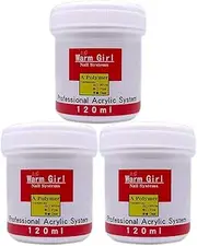 Warm Girl 120g Clear Acrylic Powder Nail Art Tip Manicure Builder Molding Kit
