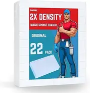 22-Pack Magic Sponge Erasers|2X Density Magic Erasers Sponge in Bulk for Cleaning Kitchen,Bathroom,Wall,Floor|Multi-Functional Household Cleaning Pads