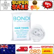 Bondi Home & Spa Microfibre Hair Towel Women Wrap Anti Frizz Hair Drying Towel