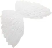 HOODANCOS Decorative Wing Patch for DIY Clothing Applique Craft Angel Wings for Costumes Beautiful Sew Embroidery for Shirts Jeans Backpacks Lightweight Durable Accessory