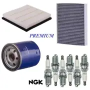 Tune Up Kit Filters Spark Plugs Fit GMC CANYON 4 2.5L 2018-2021