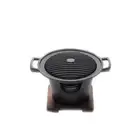 Portable Mini Bbq Japanese Grill Non Stick Stove Plate Korean Barbeque Barbecues