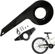 Bike Chain Cover, Bike Chain Guard Fit for 32-36 Teeth Universal Bicycle Chain Guard Kids Sturdy Bike Chain Cover for Bike Accessories Black, Bike Chain Guard