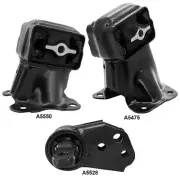 Engine Motor Mounts & Differential Mount 3PCS for Jeep Commander 10-06 V8-4.7L (for: Jeep)