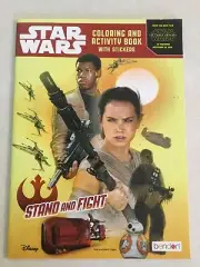 Star Wars The Force Awakens Coloring and Activity Book Stand And Fight Bendon