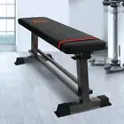 Fitness Flat Bench Weight Press Adjustable Home Gym Strength Work Out Exercise