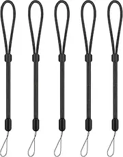 Usinynia Hand Wrist Strap Lanyard, 5 Pack 20cm Adjustable Nylon Cell Phone Lanyard Wristlet Straps Keychain String for Cell Phone Case Holder,Camera,Keys,Keychain, Phone,USB