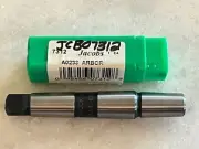 1 new Jacobs #07312 2MT x 33JT Drill Chuck A0233 Arbor, Made in ENGLAND