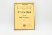 Schimer's Library of Musical Classics Schumann Andante & Variations -Two Pianos