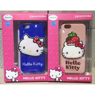 正版授權 三麗鷗 Hello Kitty 4.7吋 iPhone 6/6s 大頭捲線 手機保護殼