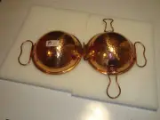 New Made Portugal Hammered Cataplana Shell Fish Steamer Copper Clams Shell Fish
