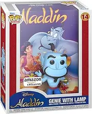 Funko PoP! VHS Cover Aladdin (1992) - Genie with Lamp Vinyl Figure, 10 cm Height