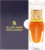 [Swiss Arabian] Amber Aura for Unisex - 0.4 oz Parfum Oil Rollerball (Mini)