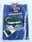 IZOD LACOSTE 1980s Polo Mens Pull Over Short Sleeve Blue NEW OLD STOCK