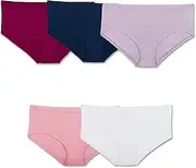 [Fruit of the Loom] Women's Plus Size Breathable Micro-Mesh Hipster (5 pack)