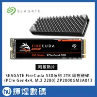 在飛比找蝦皮商城精選優惠-SEAGATE FireCuda 530系列 2TB 固態硬