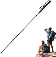 zjhukfmc Trekking Poles for Hiking | Mountaineering Sticks - Portable Quick Lock System Lightweight Retractable Pole for Backpacking Running Outdoor Men Women