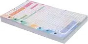 CANIGHT Loose-Leaf Notebook Refills Expense Tracking Sheets Budget Planning Papers Cash Notebook Sheets