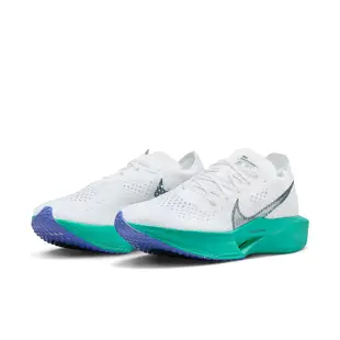 NIKE 慢跑鞋 女鞋 運動鞋 緩震 W ZOOMX VAPORFLY NEXT% 3 白綠 DV4130-102