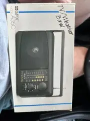 GPX Multi-Band Radio Model A350. AM/FM/TV/Weather Band Brand New In Box Vintage