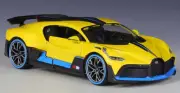 Maisto 1:24 Bugatti Chiron Divo Diecast Model Racing Car New in Box Yellow