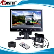 9" Monitor 4 PIN 800TVL Rear View Reversing Camera 10m Kit For Truck Caravan Rv