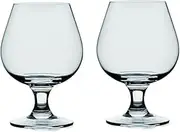 Luminthra 12 Oz Crystal Brandy Snifters, Modern Stemmed Glasses for Scotch and Bourbon (2-Pack) (2 SET)