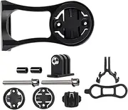 GAROZATION 1 Set Light Stand Computer Dock Computer Mount Computer Stand Bike Lamp Holder Cycling Odometer Handlebar Extender Bike Flashlight Holder Bike Computer Holder Aluminum Alloy