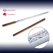 Katana Handmade Fixed Blade Knife Razor Sharp Hunting Wakizashi Sword