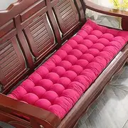 Thick Sun Lounger Cushion Portable Seat Mattress for Sofa Bench Blue 48 X 152 cm (19 X 60 Inch)