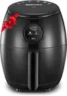 Elite Gourmet Personal 2.1Qt Compact Space Saving Programmable Hot Air Fryer
