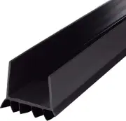 43339 Vinyl Cinch® U-Shape Slide-On under Door Seal, Easy-To-Install, Energy-Sav