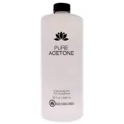 Pure Acetone Nail Polish Remover by Marianna for Unisex - 32 oz Nail Polish R...