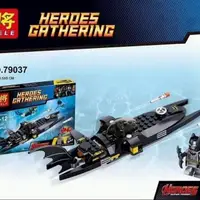 在飛比找蝦皮購物優惠-超級英雄 積木 玩具 將牌79037 蝙蝠俠 潛水艇 正義聯