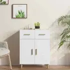 Buffet Sideboard Storage Cabinet Drawers Shelf Kitchen Cupboard Hallway Table